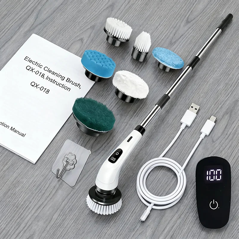 TurboScrub™ Cordless Electric Spin Scrubber