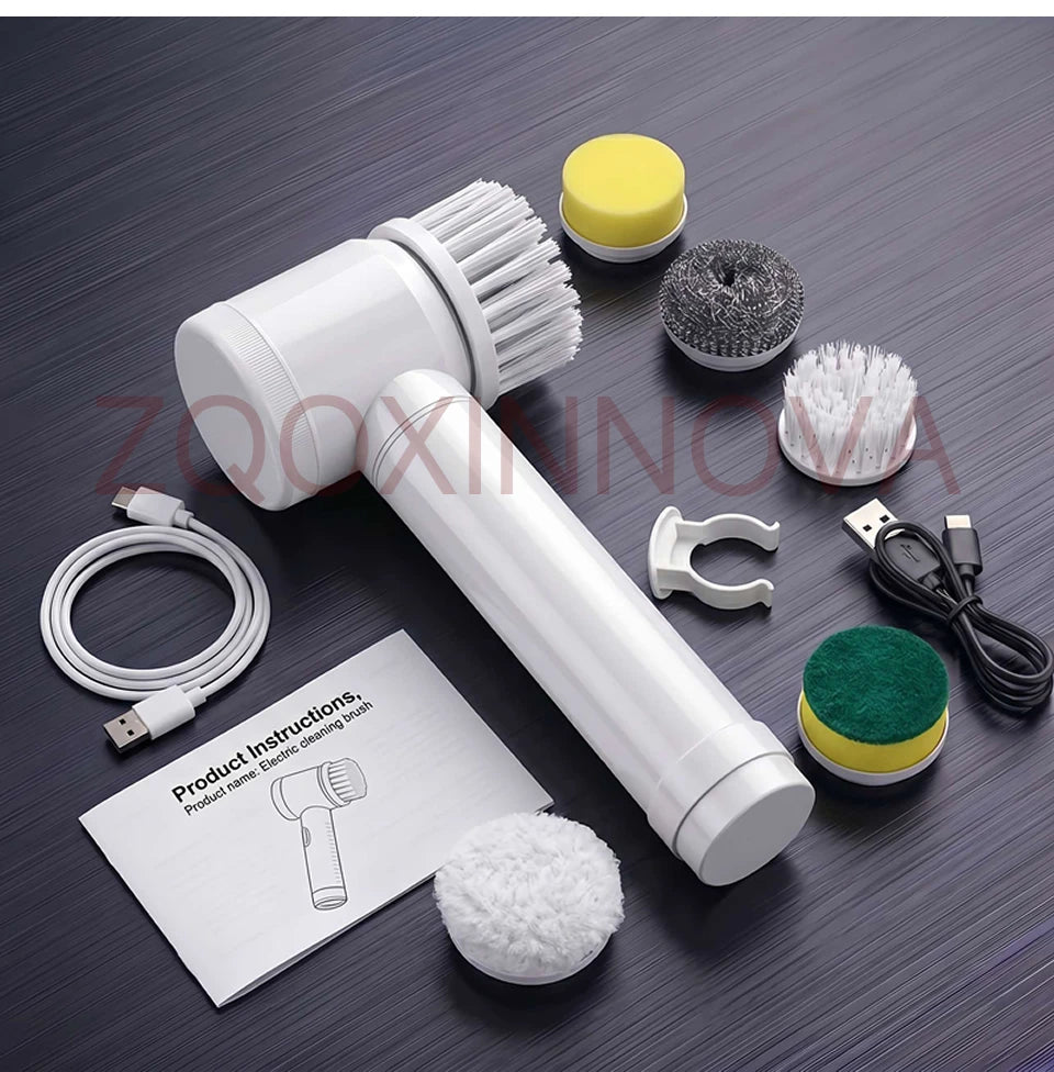 TurboScrub™ Cordless Electric Spin Scrubber