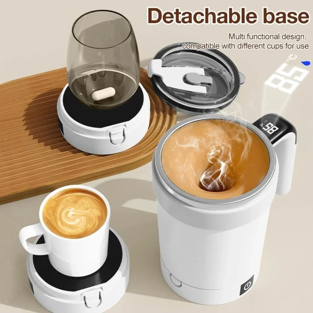 SwiftMix™ Auto Magnetic Self-Stirring Mug