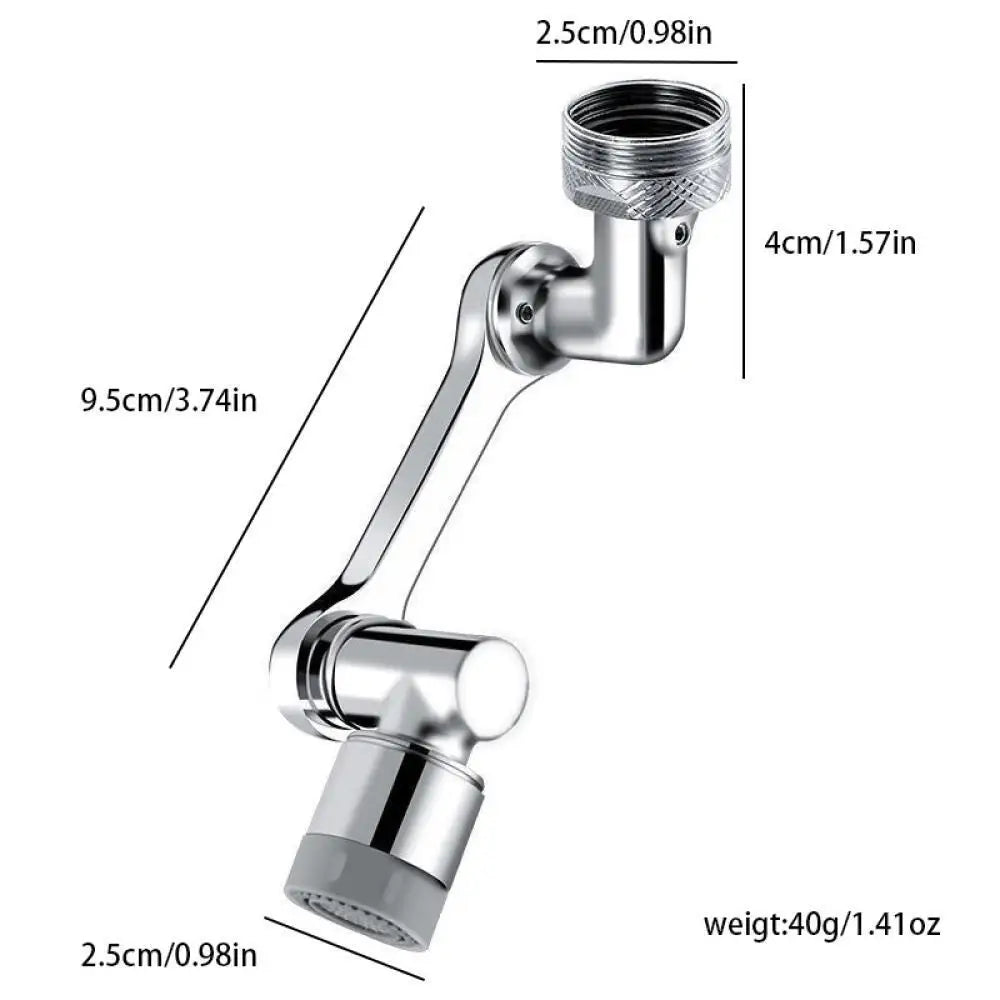 HydroFlex™ 1080° Rotating Robotic Faucet Extender