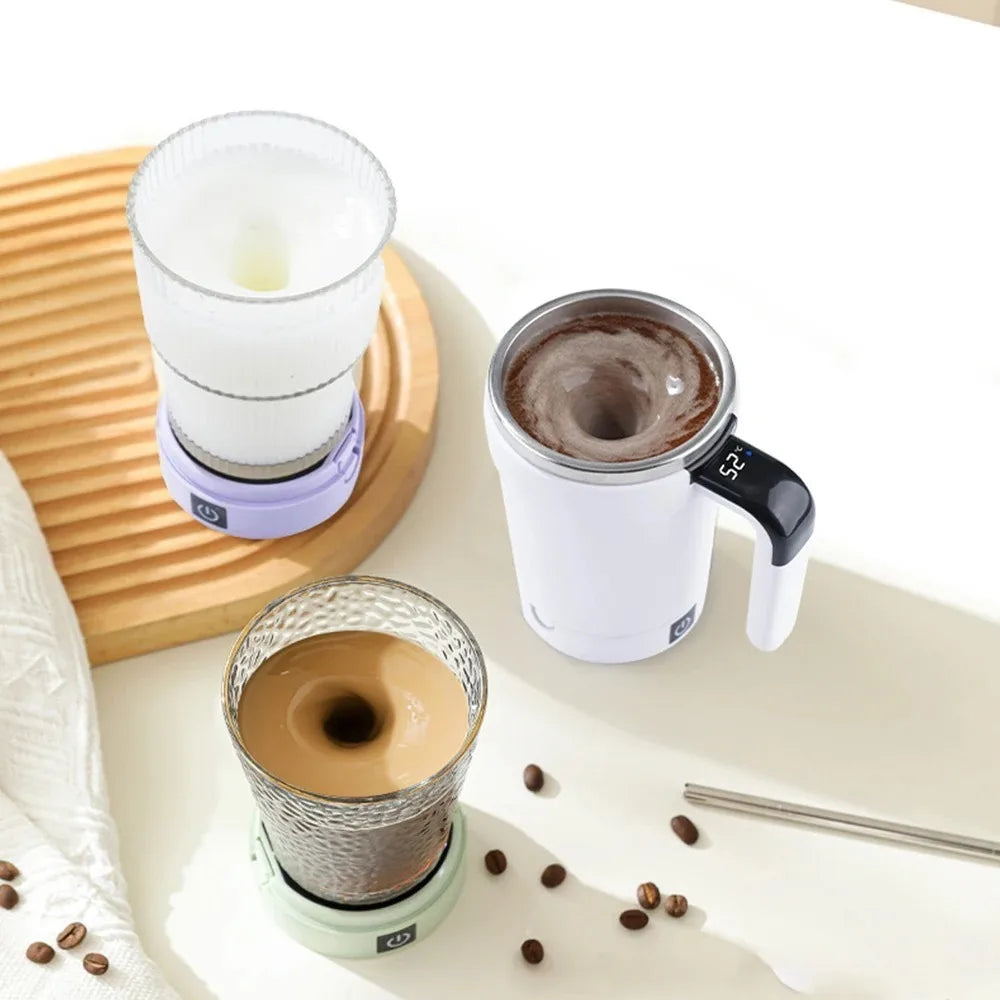 SwiftMix™ Auto Magnetic Self-Stirring Mug