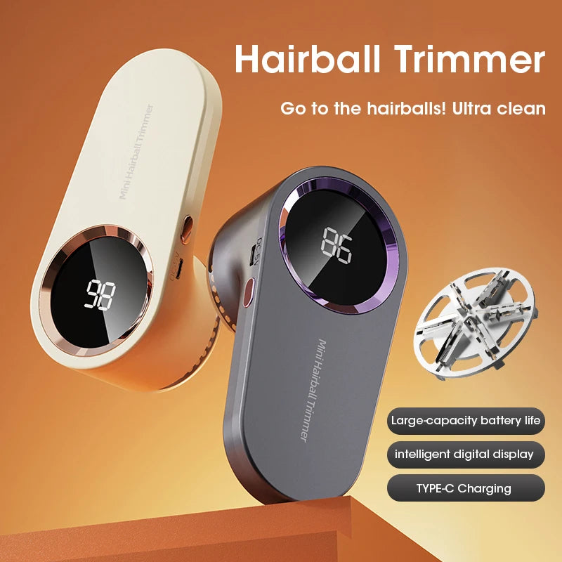 SwiftShave™ Digital LED Fabric & Lint Shaver