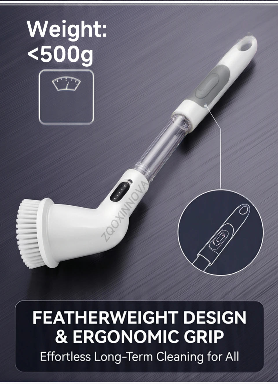 TurboScrub™ Cordless Electric Spin Scrubber
