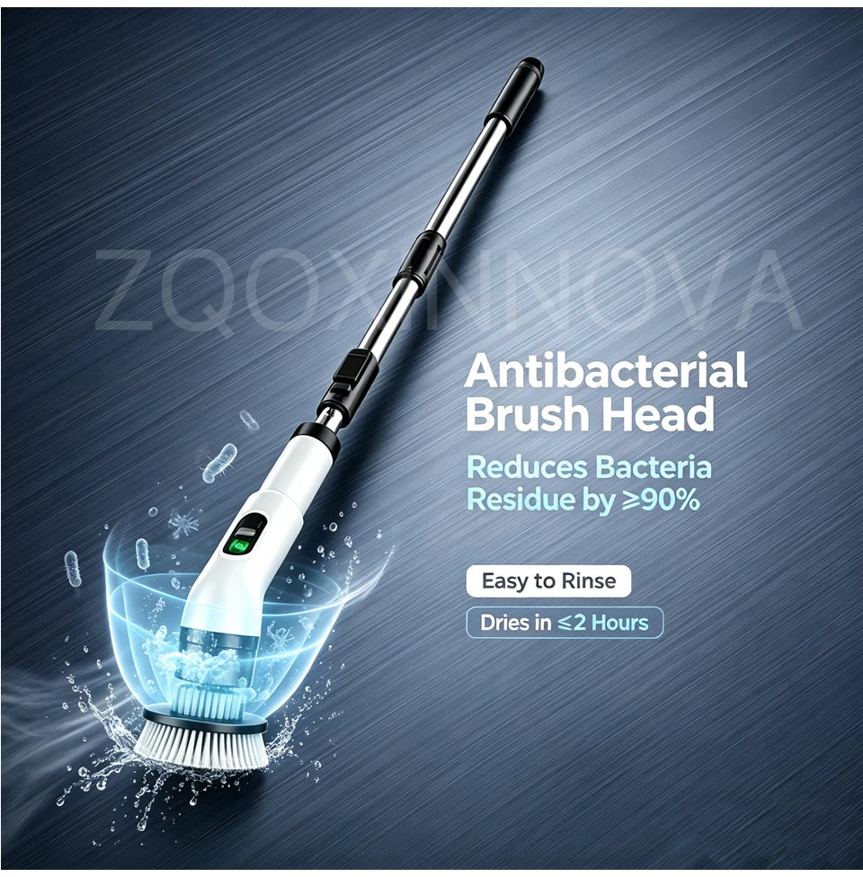TurboScrub™ Cordless Electric Spin Scrubber