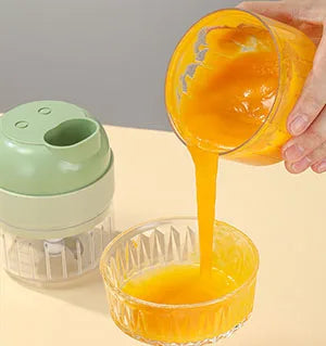 SwiftChop™ 4-in-1 Handheld Electric Veggie Slicer