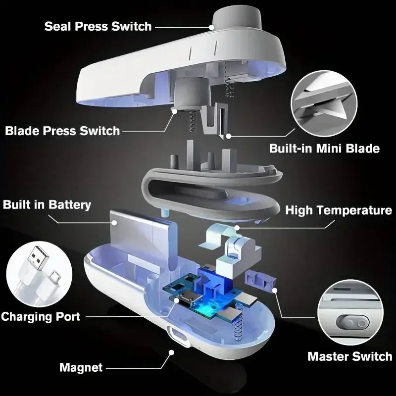FreshSeal™ 2-in-1 Magnetic Mini Bag Sealer