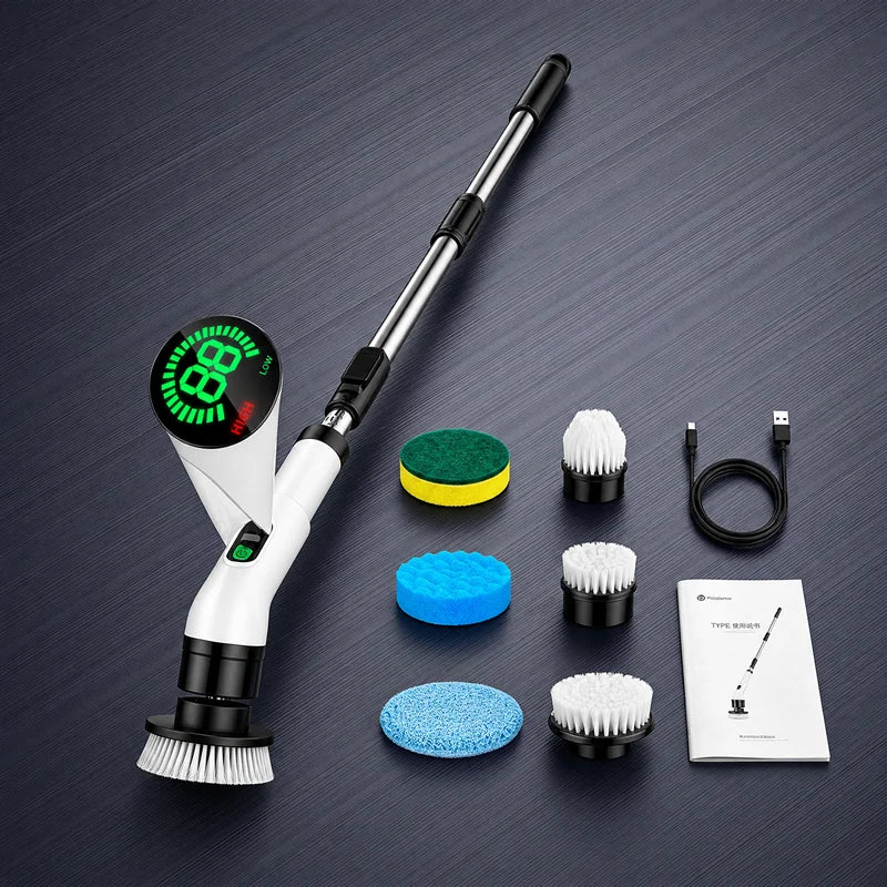 TurboScrub™ Cordless Electric Spin Scrubber