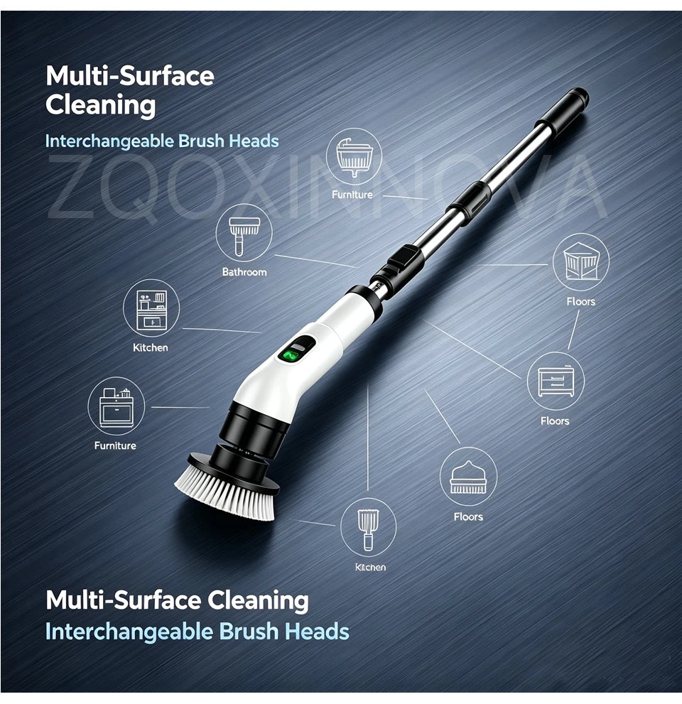 TurboScrub™ Cordless Electric Spin Scrubber