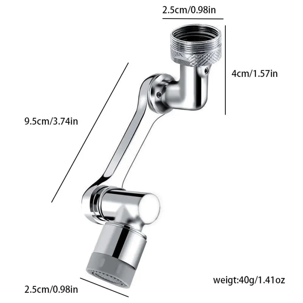 HydroFlex™ 1080° Rotating Robotic Faucet Extender