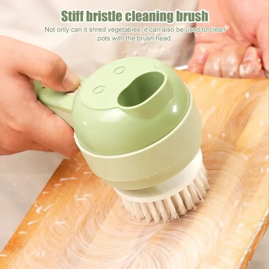SwiftChop™ 4-in-1 Handheld Electric Veggie Slicer