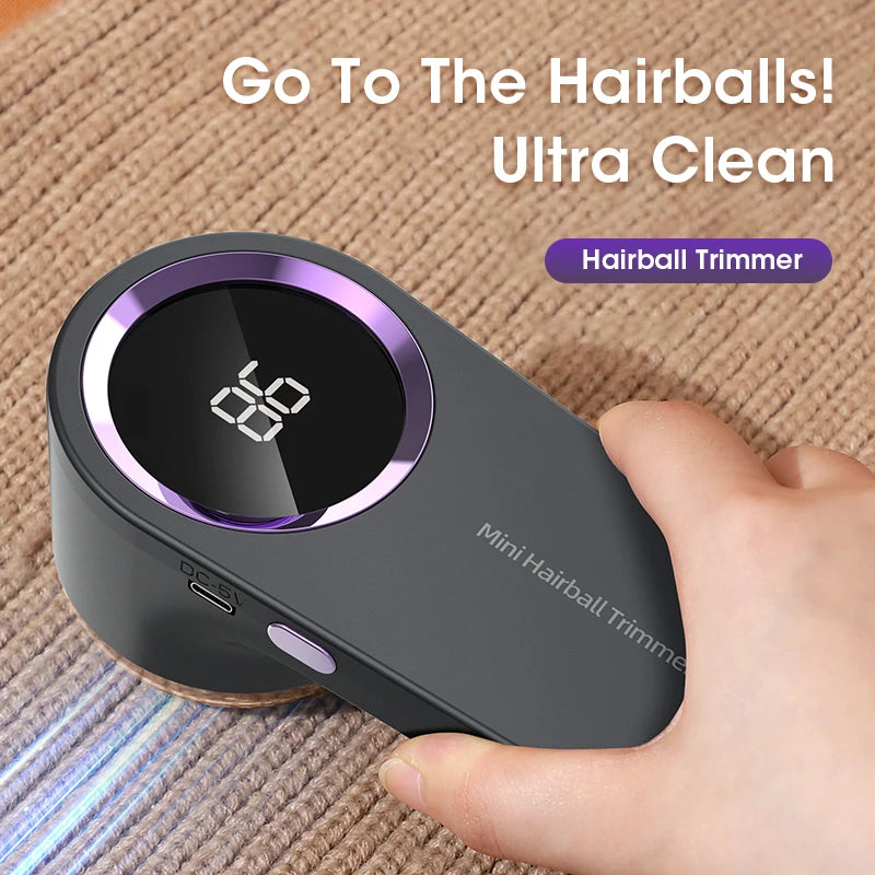 SwiftShave™ Digital LED Fabric & Lint Shaver