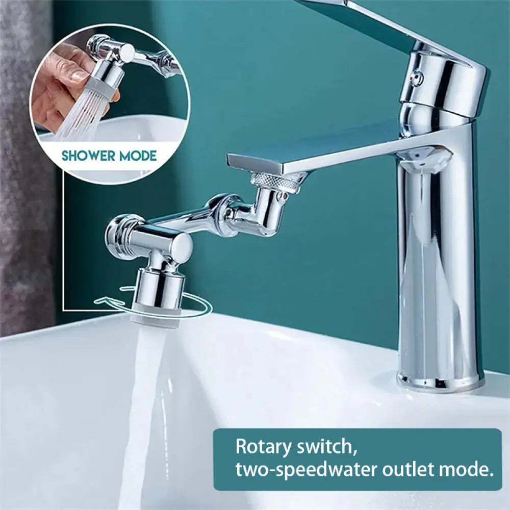 HydroFlex™ 1080° Rotating Robotic Faucet Extender