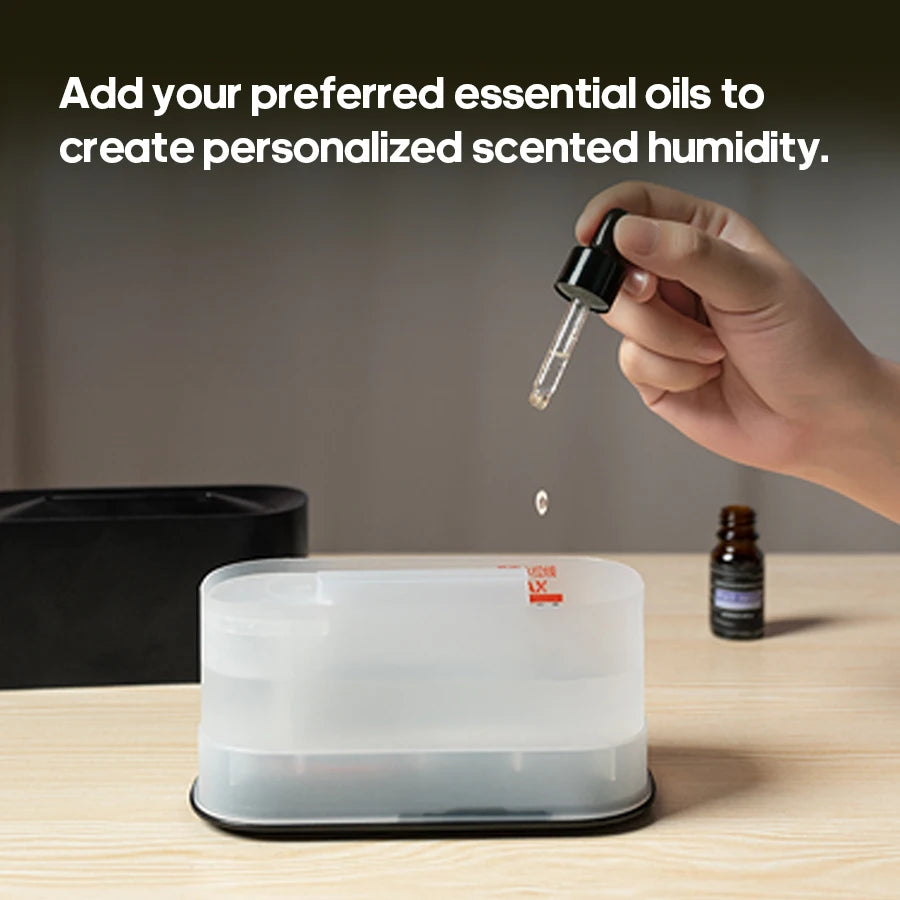 FlameAura™ Simulation LED Fire Diffuser & Humidifier