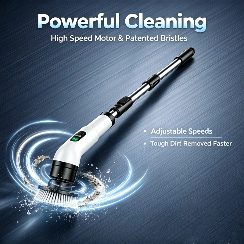 TurboScrub™ Cordless Electric Spin Scrubber