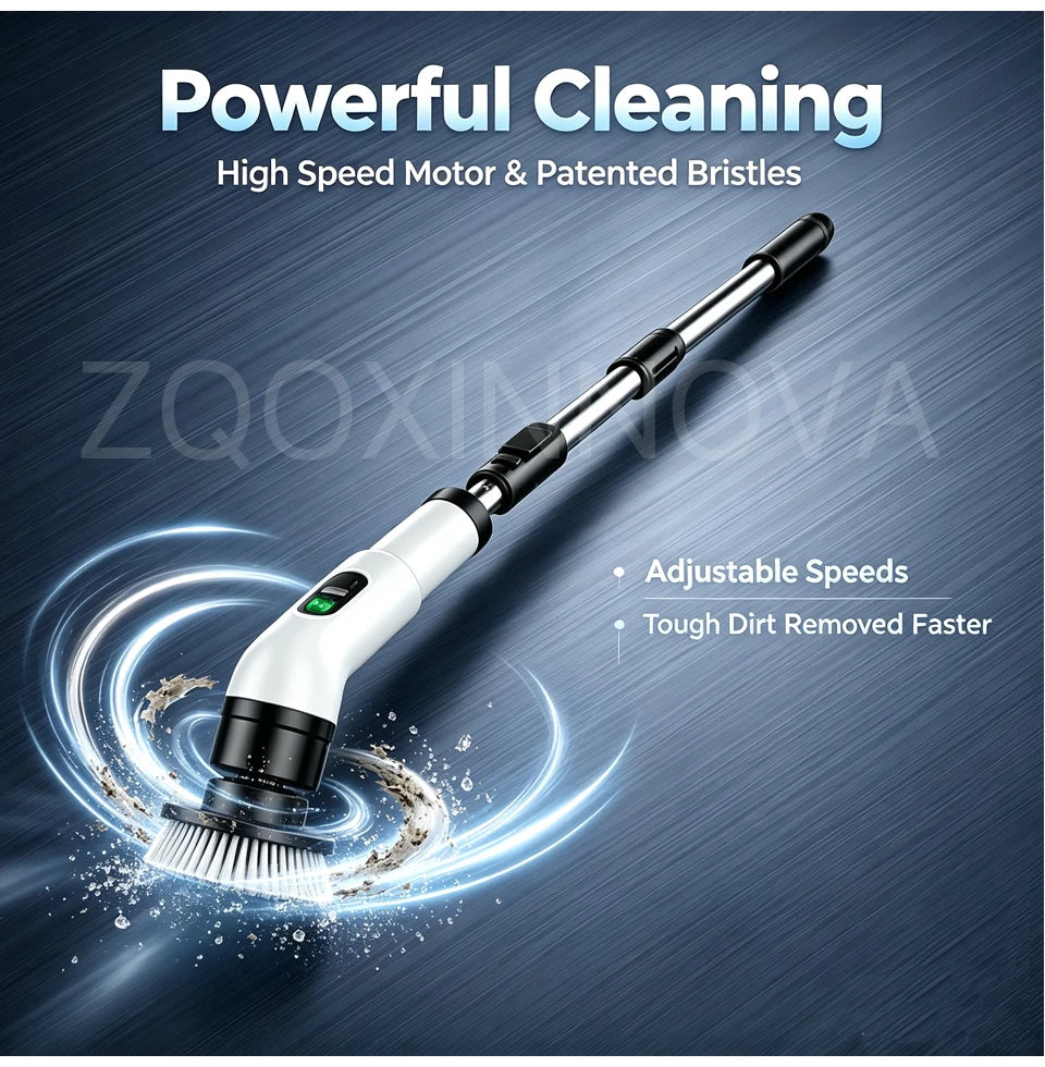 TurboScrub™ Cordless Electric Spin Scrubber