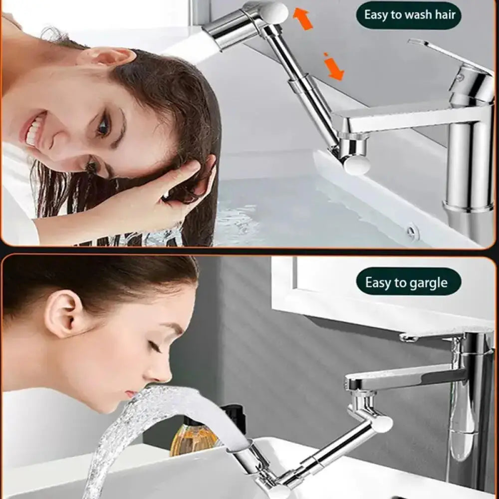 HydroFlex™ 1080° Rotating Robotic Faucet Extender